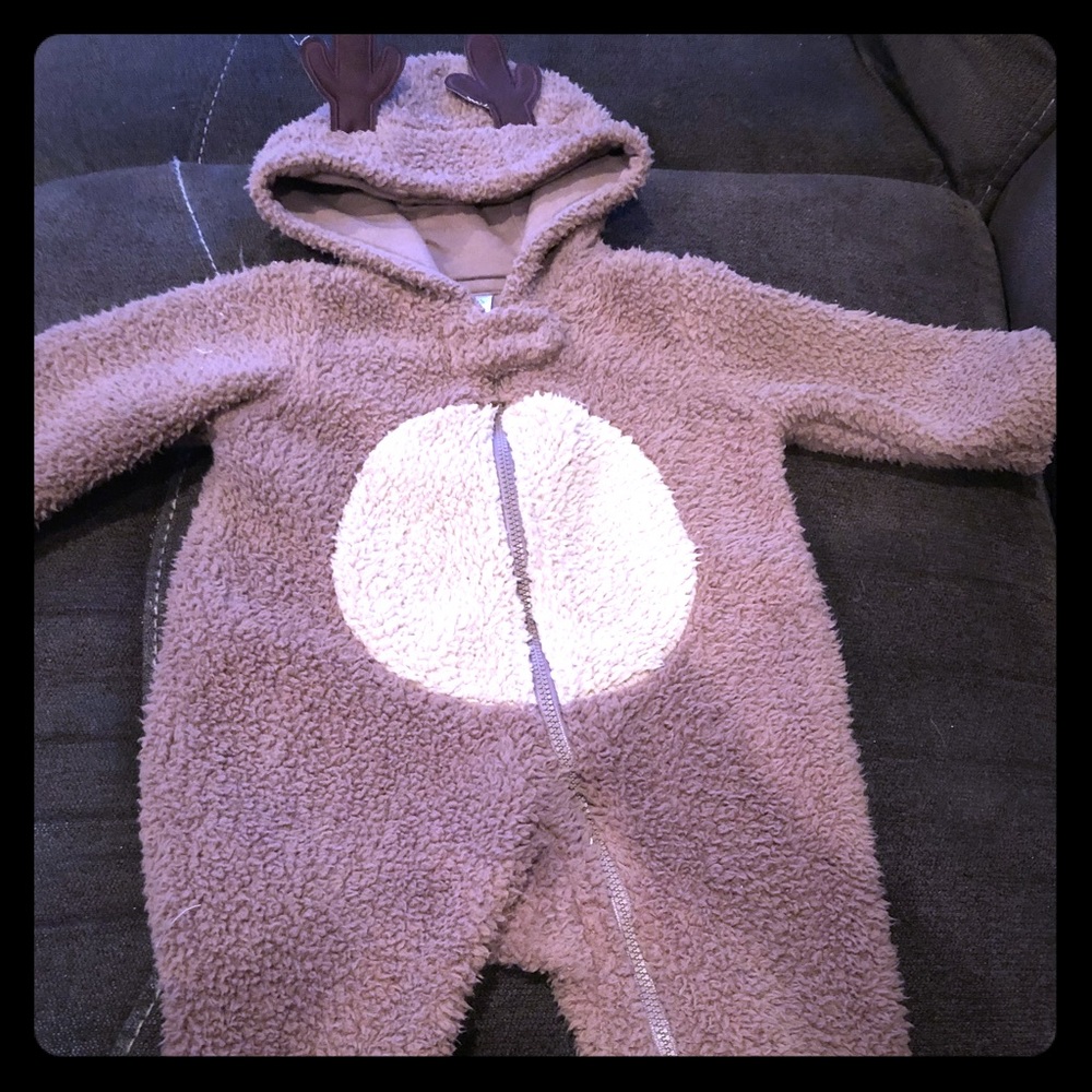 Carters Reindeer winter infant suit